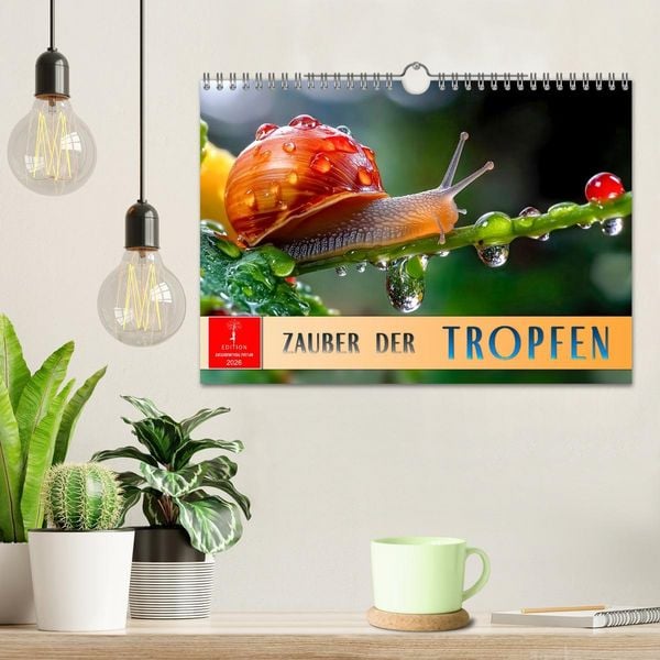 Produktbild: Zauber der Tropfen (Wandkalender 2026 DIN A4 quer), CALVENDO Monatskalender