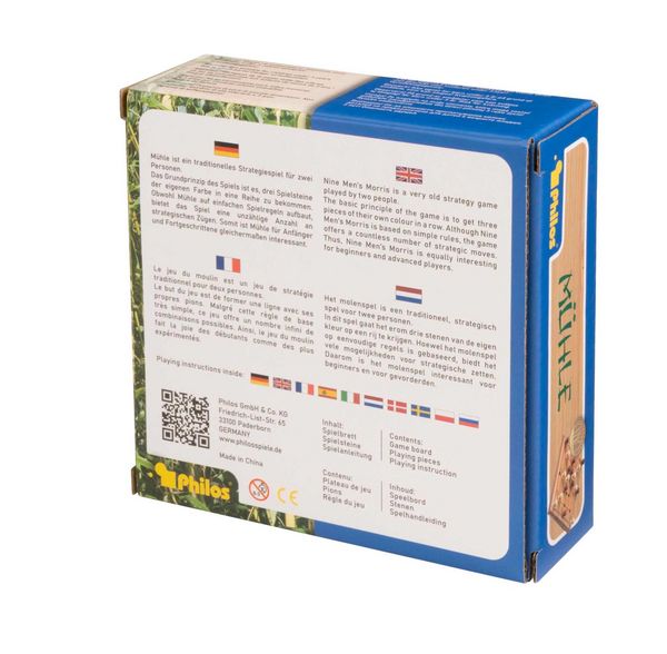 Produktbild: Mini-Spiel - M&uuml;hle - Bambus