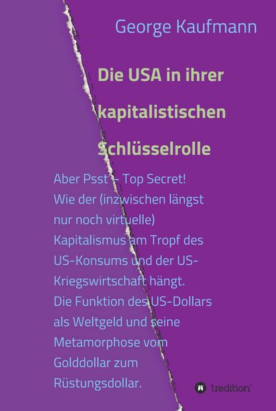 Produktbild: Die USA in ihrer kapitalistischen Schl&uuml;sselrolle