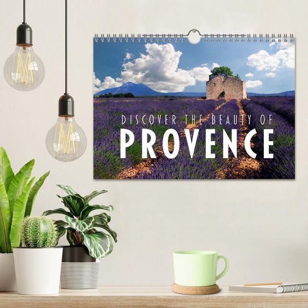 Produktbild: Discover the Beauty of Provence (Wall Calendar 2026 DIN A4 landscape), CALVENDO 12 Month Wall Calendar
