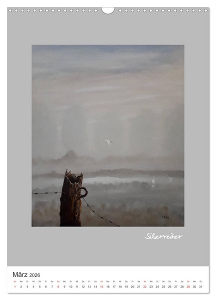 Produktbild: ART der Stille (Wandkalender 2026 DIN A3 hoch), CALVENDO Monatskalender