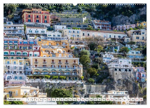 Produktbild: Amalfik&uuml;ste und Capri - Sehnsuchtsorte (hochwertiger Premium Wandkalender 2027 DIN A2 quer), Kunstdruck in Hochglanz