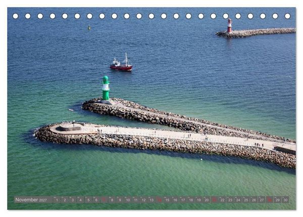Produktbild: Ostseebad Warnem&uuml;nde (Tischkalender 2027 DIN A5 quer), CALVENDO Monatskalender