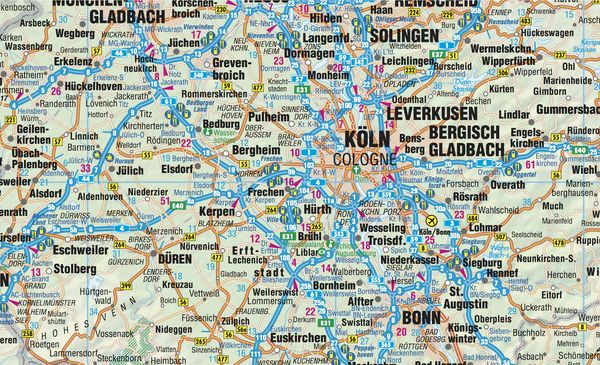 Produktbild: Germany, Deutschland, Borch Map