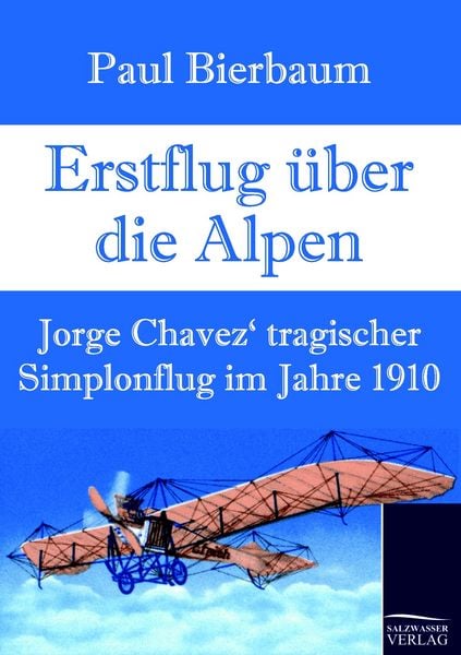 Produktbild: Erstflug &uuml;ber die Alpen