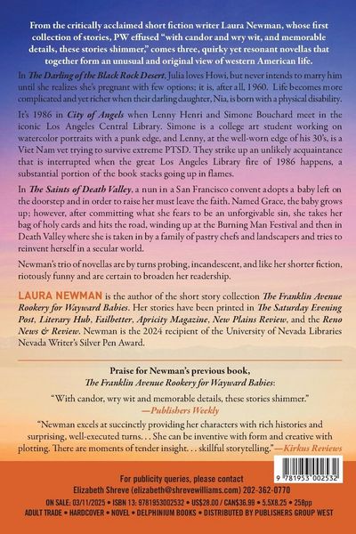 Produktbild: The Darling of the Blackrock Desert: Three Novellas Set in the West