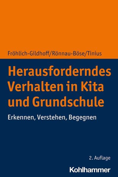 Produktbild: Herausforderndes Verhalten in Kita und Grundschule