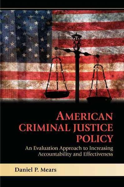 Produktbild: American Criminal Justice Policy