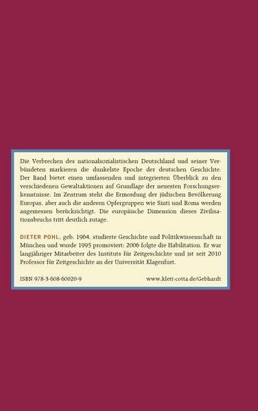 Gebhardt: Handbuch der deutschen Geschichte. Band 20 (Gebhardt Handbuch der Deutschen Geschichte, Bd. 20)