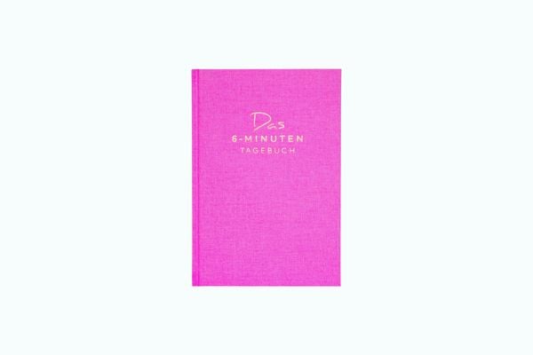 Das 6-Minuten-Tagebuch (granat)
