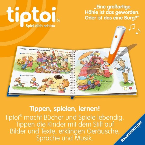 Produktbild: tiptoi&reg; Bildergeschichten &uuml;ber den Umgang mit Gef&uuml;hlen - Kira Katze und die Sache mit dem Streit