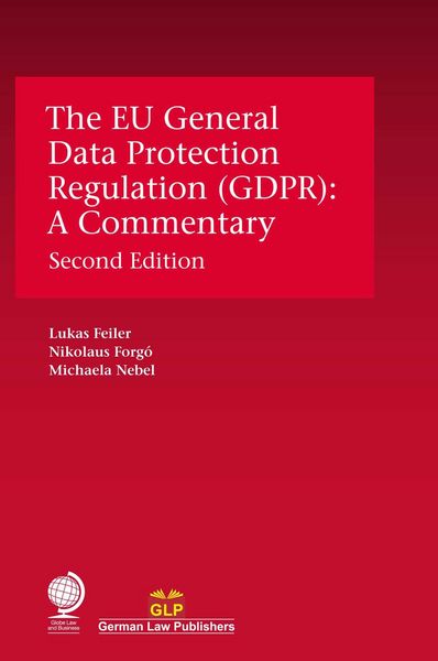Produktbild: The EU General Data Protection Regulation (GDPR)