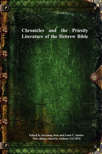 Produktbild: Chronicles and the Priestly Literature of the Hebrew Bible