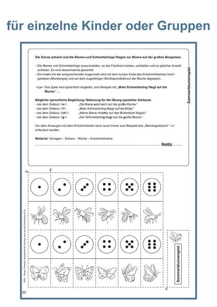 Produktbild: Mundmotorik-Training rund um die Zischlaute und Co