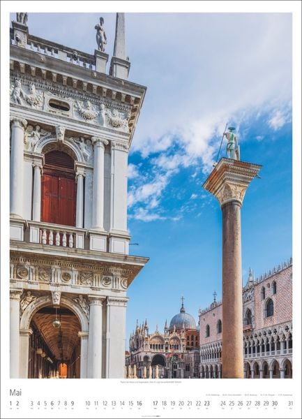 Produktbild: Venezia Kalender 2027 - La Serenissima