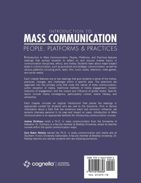 Produktbild: Introduction to Mass Communication