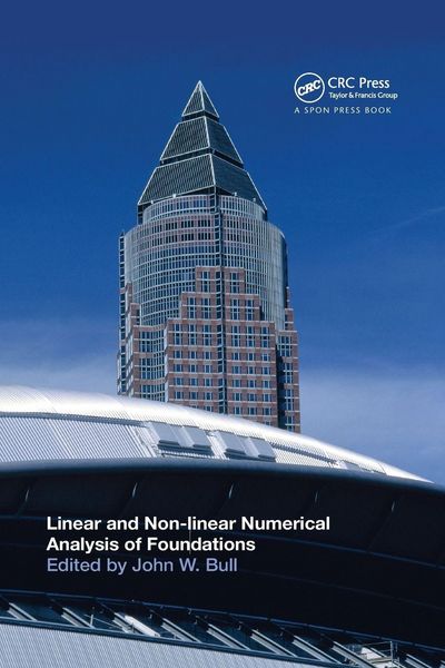 Produktbild: Linear and Non-linear Numerical Analysis of Foundations