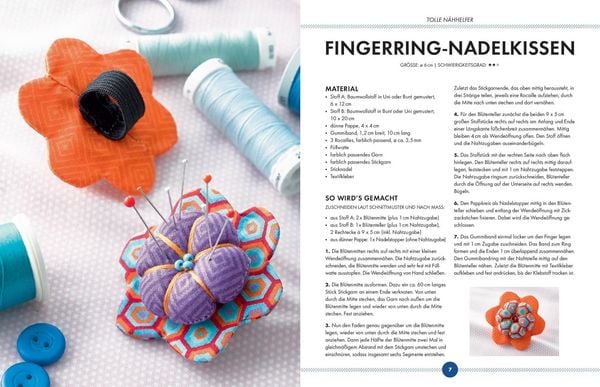 Produktbild: Sch&ouml;nes aus Stoffresten n&auml;hen I Accessoires, Deko & Geschenke