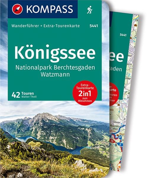 KOMPASS Wanderführer Königssee, Nationalpark Berchtesgaden, Watzmann, Sonstige von Walter Theil, Kompass-Karten