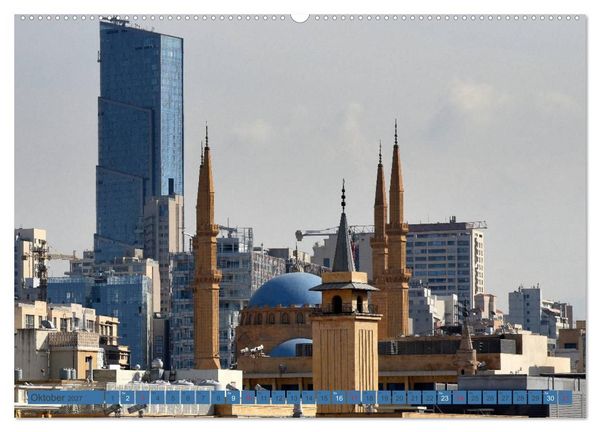 Produktbild: Beirut - auferstanden aus Ruinen (hochwertiger Premium Wandkalender 2027 DIN A2 quer), Kunstdruck in Hochglanz