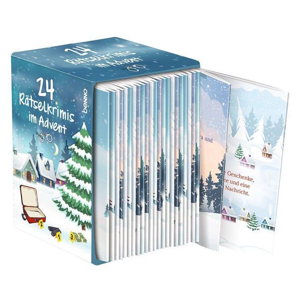 Produktbild: 24 R&auml;tselkimis im Advent