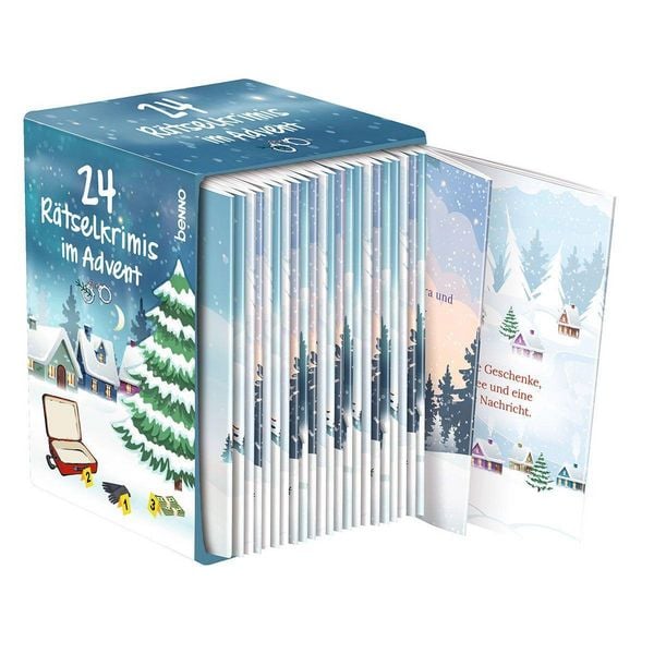 Produktbild: 24 R&auml;tselkrimis im Advent