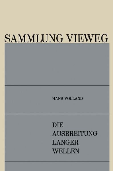 Produktbild: Die Ausbreitung Langer Wellen