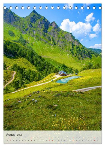 Produktbild: Willkommen in Dorfgastein (Tischkalender 2026 DIN A5 hoch), CALVENDO Monatskalender