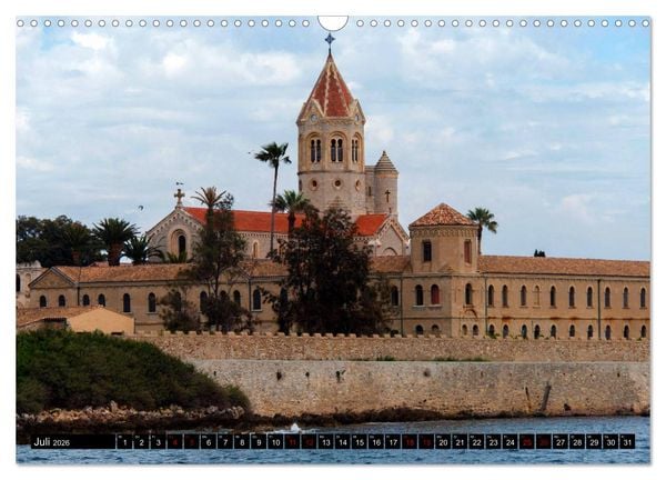 Produktbild: Riviera und Mehr - Nizza, Cannes, San Remo, Monaco (Wandkalender 2026 DIN A3 quer), CALVENDO Monatskalender