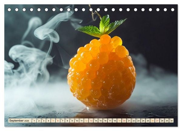Produktbild: Molekulare K&uuml;che f&uuml;r Gourmets - Genuss erleben (Tischkalender 2026 DIN A5 quer), CALVENDO Monatskalender