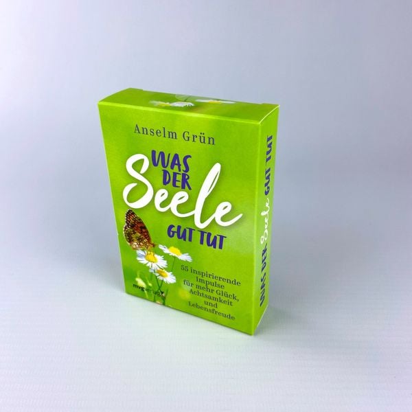 Produktbild: Was der Seele gut tut – 55 inspirierende Impulse für mehr Glück, Achtsamkeit und Lebensfreude