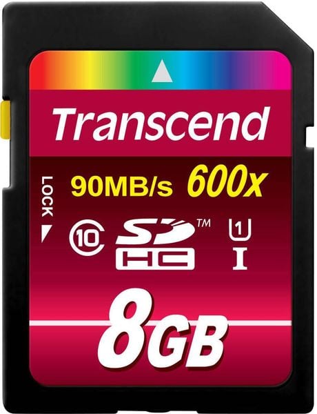 Transcend Ultimate SDHC-Karte Industrial 8 GB Class 10, UHS-I