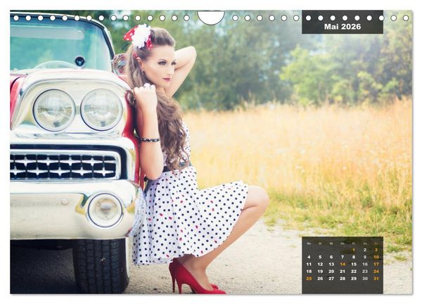 Produktbild: Rockabilly - Back to the 50s (Wandkalender 2026 DIN A4 quer), CALVENDO Monatskalender
