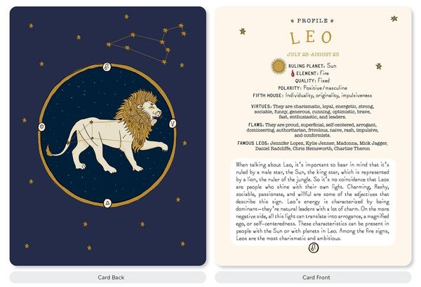 Produktbild: Signs of the Zodiac Card Deck