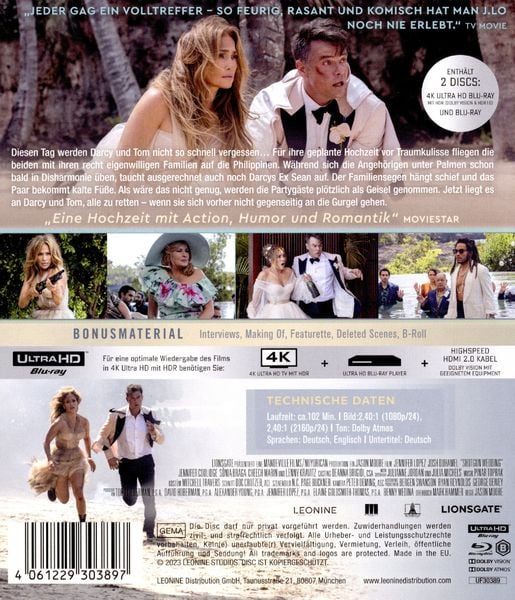 Produktbild: Shotgun Wedding (+ Blu-ray)