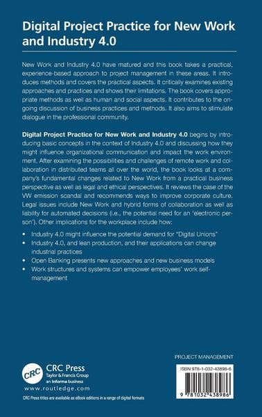 Produktbild: Digital Project Practice for New Work and Industry 4.0
