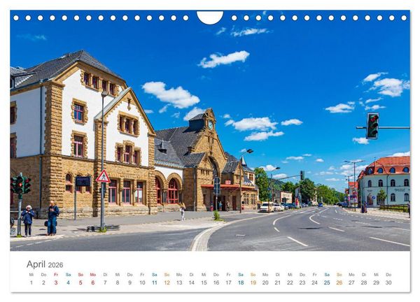 Produktbild: Eisenach - zu F&uuml;&szlig;en der Wartburg (Wandkalender 2026 DIN A4 quer), CALVENDO Monatskalender