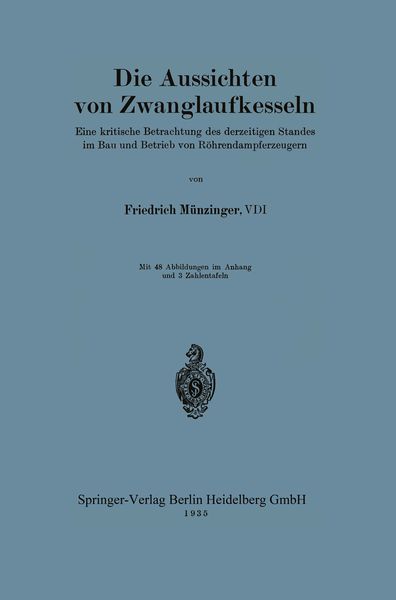 Produktbild: Die Aussichten von Zwanglaufkesseln