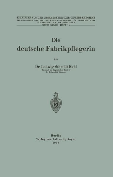 Produktbild: Die deutsche Fabrikpflegerin