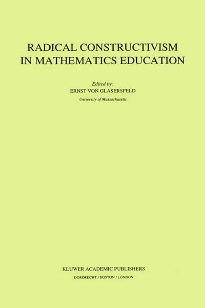 Produktbild: Radical Constructivism in Mathematics Education
