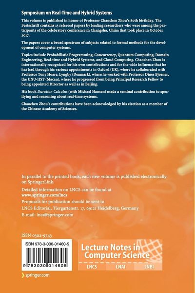 Produktbild: Symposium on Real-Time and Hybrid Systems