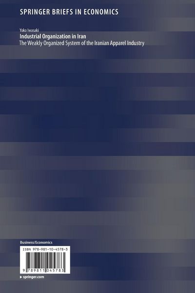 Produktbild: Industrial Organization in Iran