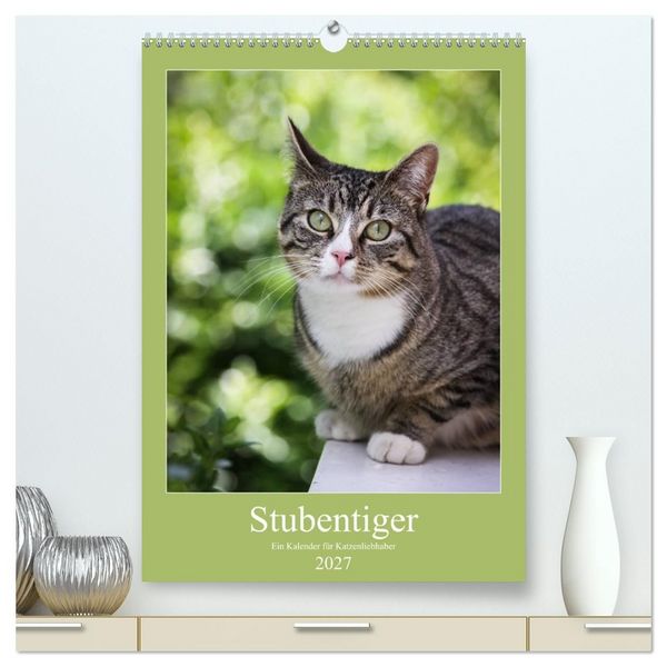 Produktbild: Stubentiger (hochwertiger Premium Wandkalender 2027 DIN A2 hoch), Kunstdruck in Hochglanz