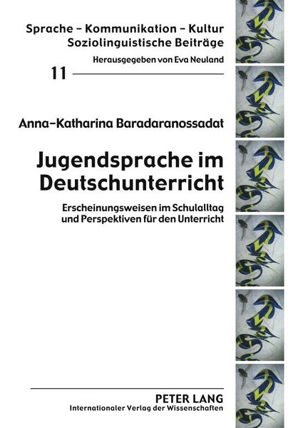 Produktbild: Jugendsprache im Deutschunterricht