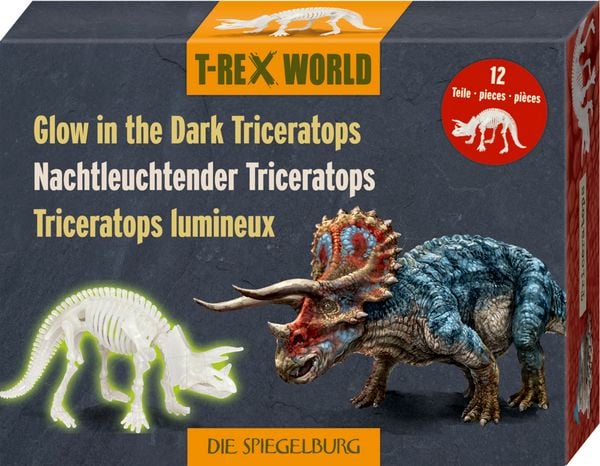 Produktbild: Nachtleuchtender Triceratops