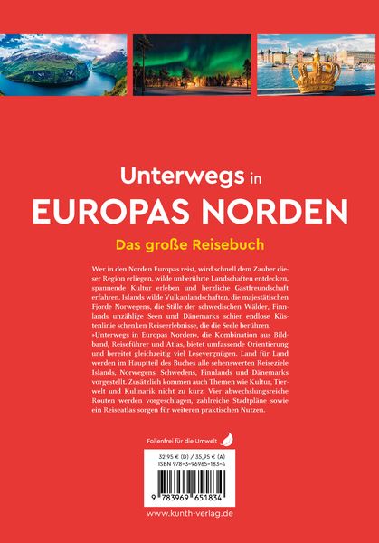 Produktbild: KUNTH Unterwegs in Europas Norden