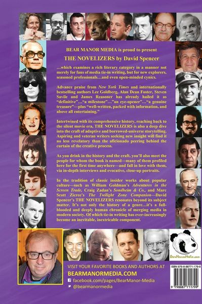Produktbild: The Novelizers - An Affectionate History of Media Adaptations & Originals, Their Astonishing Authors - and the Art of the Craft (color hardback)