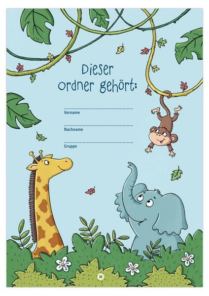 Produktbild: Portfolio f&uuml;r den Kindergarten