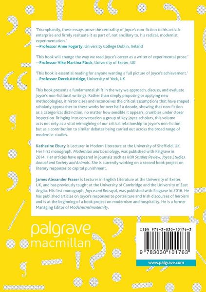 Produktbild: Joyce&rsquo;s Non-Fiction Writings