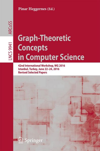 Produktbild: Graph-Theoretic Concepts in Computer Science